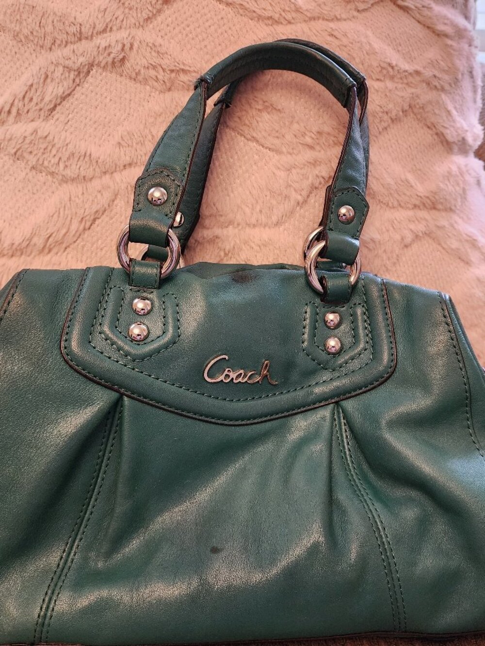 Beautiful Coach Leather Handbag